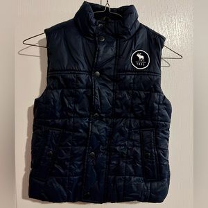 Abercrombie Kids Blue Puffer Vest